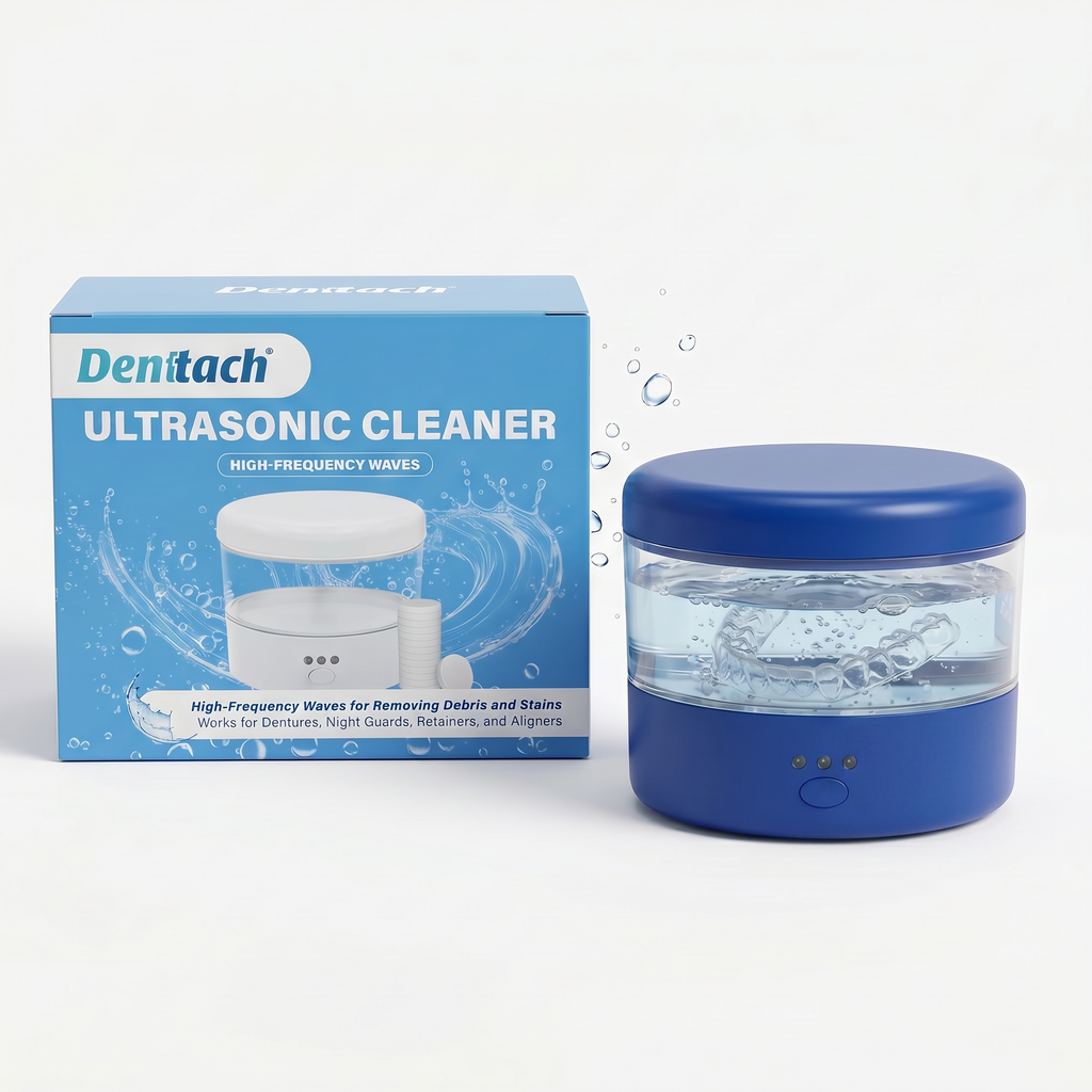 Denttach Clean + Ultrasonic Cleaner